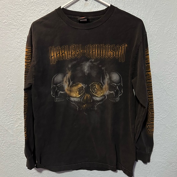 Harley Davidson double sided Scranton Pa shirt sz M - Picture 3 of 6